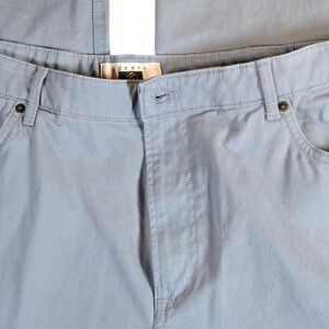 Joseph Abboud Mens Blue Cotton Blend Casual Pants Size 42x30‎